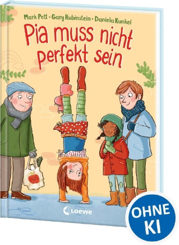 Buchcover und Innenansicht für das Buch: The Girl who never made mistakes