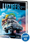 Buchcover und Innenansicht für das Buch: Luzifer junior (Band 11) - Campingtrip nach Hölland