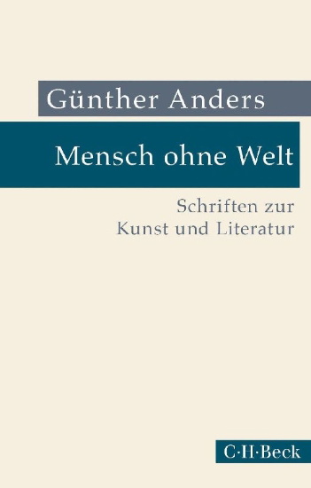 Buchcover und Innenansicht für das Buch: Mensch ohne Welt