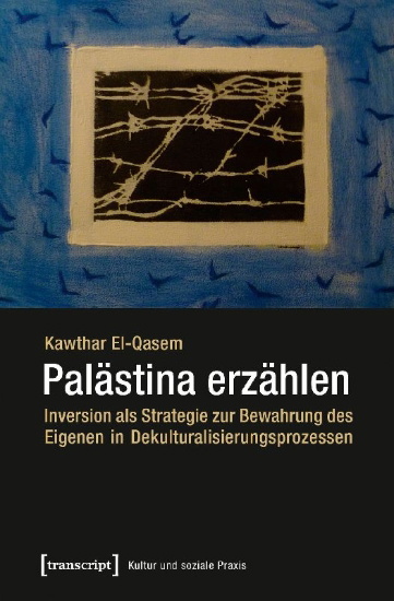 Buchcover und Innenansicht für das Buch: Palästina erzählen