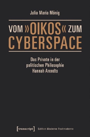 Buchcover und Innenansicht für das Buch: Vom 'oikos' zum Cyberspace