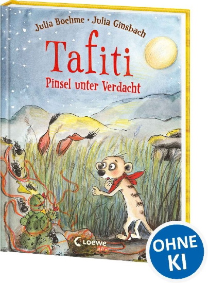 Buchcover und Innenansicht für das Buch: Tafiti (Band 22) - Pinsel unter Verdacht