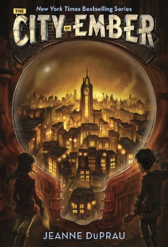 Buchcover und Innenansicht für das Buch: The City of Ember