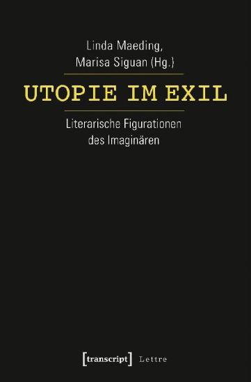 Buchcover und Innenansicht für das Buch: Utopie im Exil
