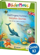 Buchcover und Innenansicht für das Buch: Bildermaus - Mit Bildern Englisch lernen - Delfingeschichten - Dolphin Stories