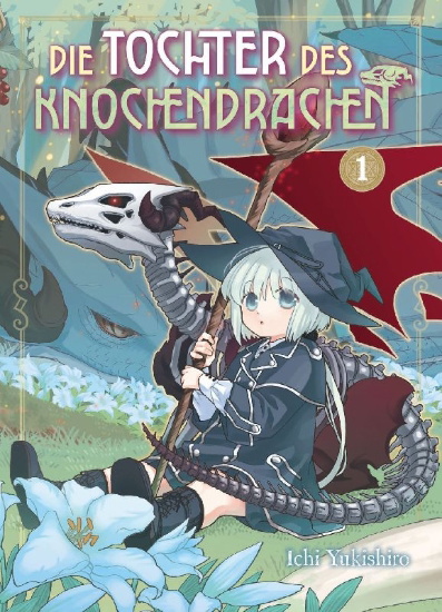 Buchcover und Innenansicht für das Buch: Die Tochter des Knochendrachen 01