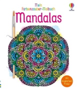 Buchcover und Innenansicht für das Buch: Mein Farbenzauber-Malbuch: Mandalas
