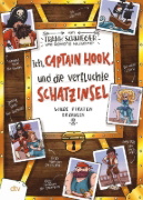 Buchcover und Innenansicht für das Buch: Ich, Captain Hook, und die verfluchte Schatzinsel - Wilde Piraten erzählen
