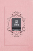 Buchcover und Innenansicht für das Buch: Burn After Writing