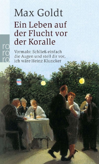 Buchcover und Innenansicht für das Buch: Ein Leben auf der Flucht vor der Koralle