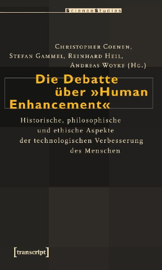 Buchcover und Innenansicht für das Buch: Die Debatte über 'Human Enhancement'