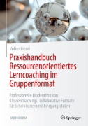 Buchcover und Innenansicht für das Buch: Praxishandbuch Ressourcenorientiertes Lerncoaching im Gruppenformat