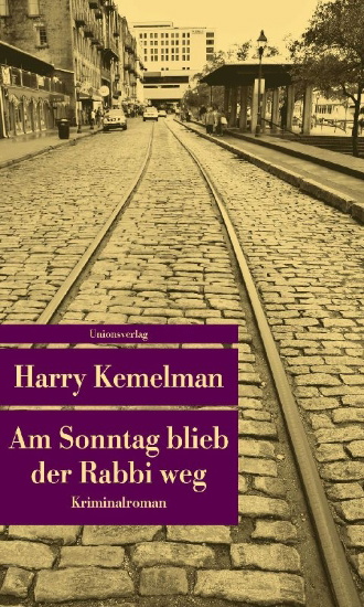 Buchcover und Innenansicht für das Buch: Sunday the Rabbi stayed home