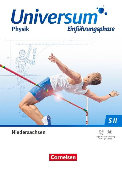 Buchcover und Innenansicht für das Buch: Universum Physik Sek II Einführ.-Phase NI Ausg. 2022 SB