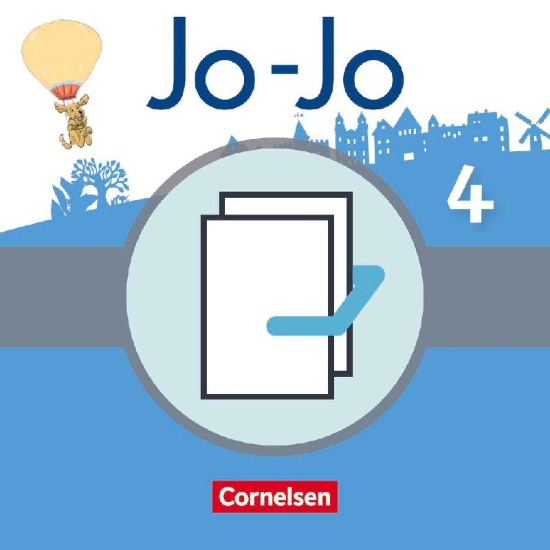 Buchcover und Innenansicht für das Buch: Jo-Jo Sprachbuch 4. Schuljahr - Allgemeine Ausgabe - Sprachbuch zum Hineinschreiben