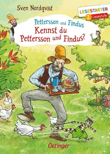Buchcover und Innenansicht für das Buch: Känner du Pettson och Findus? / Var är Pettson?