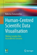 Buchcover und Innenansicht für das Buch: Human-Centred Scientific Data Visualisation