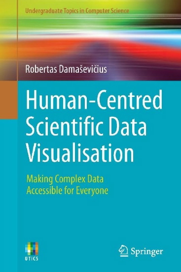 Buchcover und Innenansicht für das Buch: Human-Centred Scientific Data Visualisation