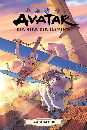 Buchcover und Innenansicht für das Buch: Avatar - Der Herr der Elemente