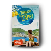 Buchcover und Innenansicht für das Buch: Die Frauen von Capri - Im blauen Meer der Tage