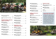 Buchcover und Innenansicht für das Buch: Das Radlbuch Oberbayern
