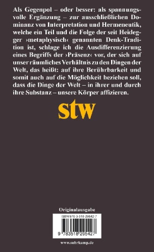 Buchcover und Innenansicht für das Buch: Präsenz
