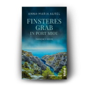 Buchcover und Innenansicht für das Buch: Finsteres Grab in Port Miou 