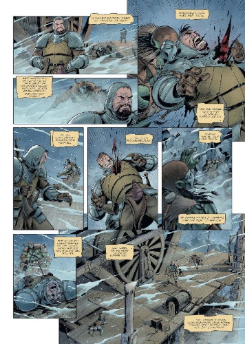 Buchcover und Innenansicht für das Buch: Orcs et Gobelins 28