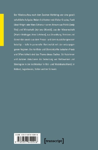 Buchcover und Innenansicht für das Buch: Architektur und Akteure