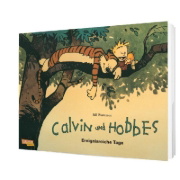 Buchcover und Innenansicht für das Buch: Calvin & Hobbes 08 - Ereignisreiche Tage