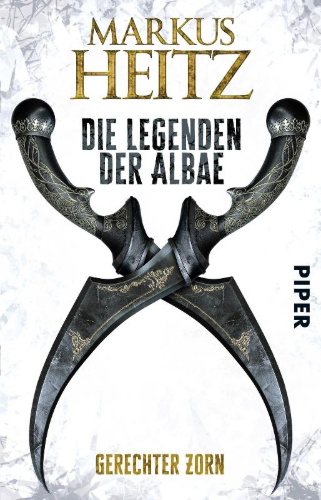 Buchcover und Innenansicht für das Buch: Die Legenden der Albae 01. Gerechter Zorn