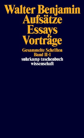 Buchcover und Innenansicht für das Buch: Gesammelte Schriften II. Aufsätze, Essays, Vorträge
