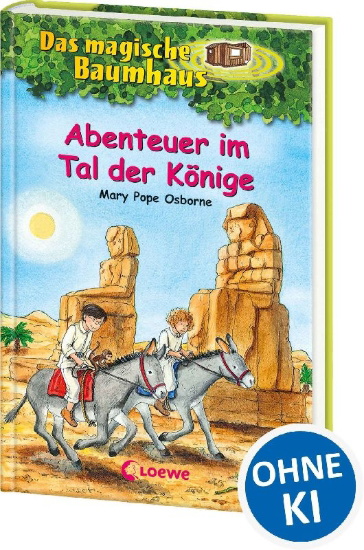 Buchcover und Innenansicht für das Buch: Das magische Baumhaus 49 - Abenteuer im Tal der Könige