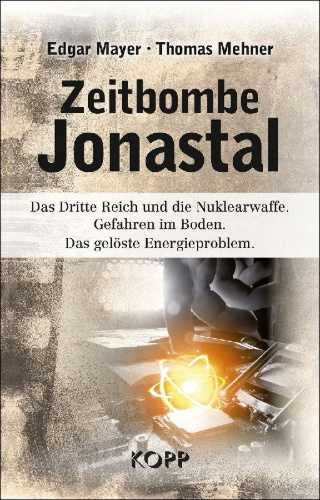 Buchcover und Innenansicht für das Buch: Zeitbombe Jonastal