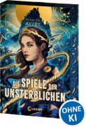 Buchcover und Innenansicht für das Buch: The Immortal Games