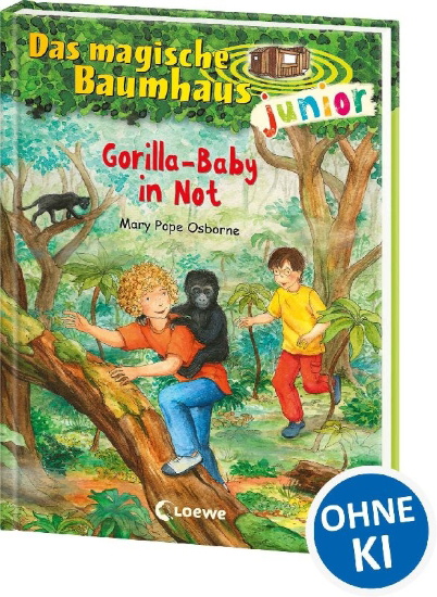 Buchcover und Innenansicht für das Buch: Good Morning, Gorillas
