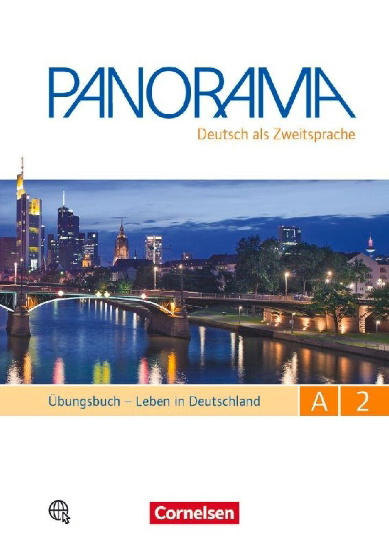 Buchcover und Innenansicht für das Buch: Panorama A2: Gesamtband - Leben in Deutschland