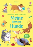 Buchcover und Innenansicht für das Buch: Mein Immer-wieder-Stickerbuch: Meine liebsten Hunde