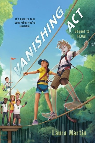 Buchcover und Innenansicht für das Buch: Vanishing Act
