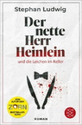 Buchcover und Innenansicht für das Buch: Der nette Herr Heinlein und die Leichen im Keller
