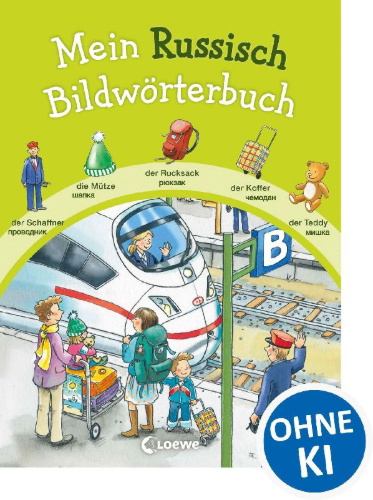 Buchcover und Innenansicht für das Buch: Mein Russisch Bildwörterbuch