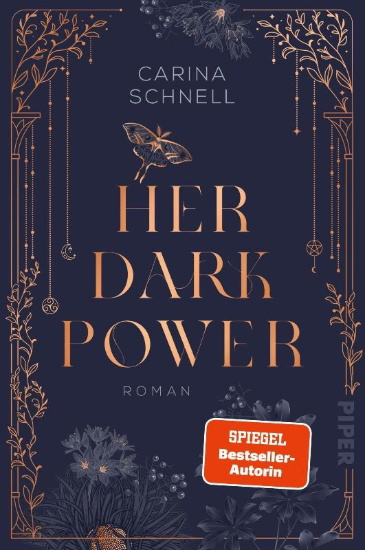 Buchcover und Innenansicht für das Buch: Her Dark Power