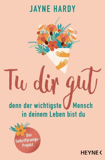 Buchcover und Innenansicht für das Buch: The Self-Care Project