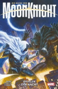 Buchcover und Innenansicht für das Buch: Vengeance of the Moon Knight (2024)
