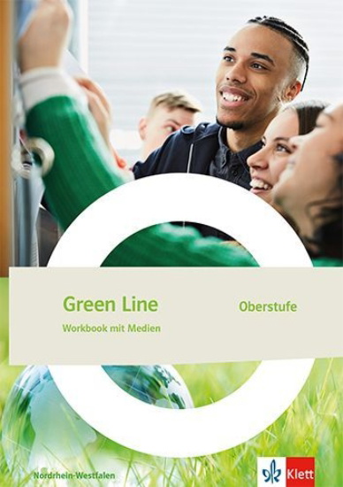 Buchcover und Innenansicht für das Buch: Green Line Oberstufe. Workbook mit Medien Klasse 12/13. Ausgabe Nordrhein-Westfalen