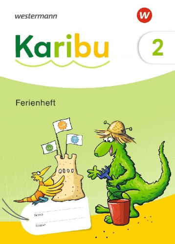 Buchcover und Innenansicht für das Buch: Karibu 2. Ferienheft- Ausgabe 2024