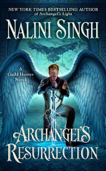 Buchcover und Innenansicht für das Buch: Archangel's Resurrection