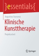 Buchcover und Innenansicht für das Buch: Klinische Kunsttherapie