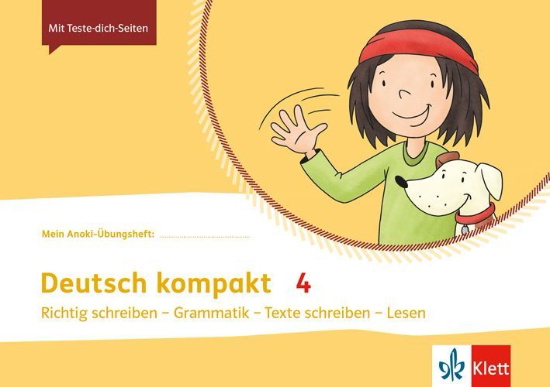 Buchcover und Innenansicht für das Buch: Deutsch kompakt 4. Richtig schreiben - Grammatik - Texte schreiben - Lesen