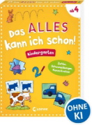 Buchcover und Innenansicht für das Buch: Das alles kann ich schon! - Kindergarten